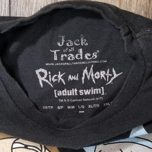 Jack of all Trades Rick and MortyT-Shirt Large L Graphic - Picture 3 of 3